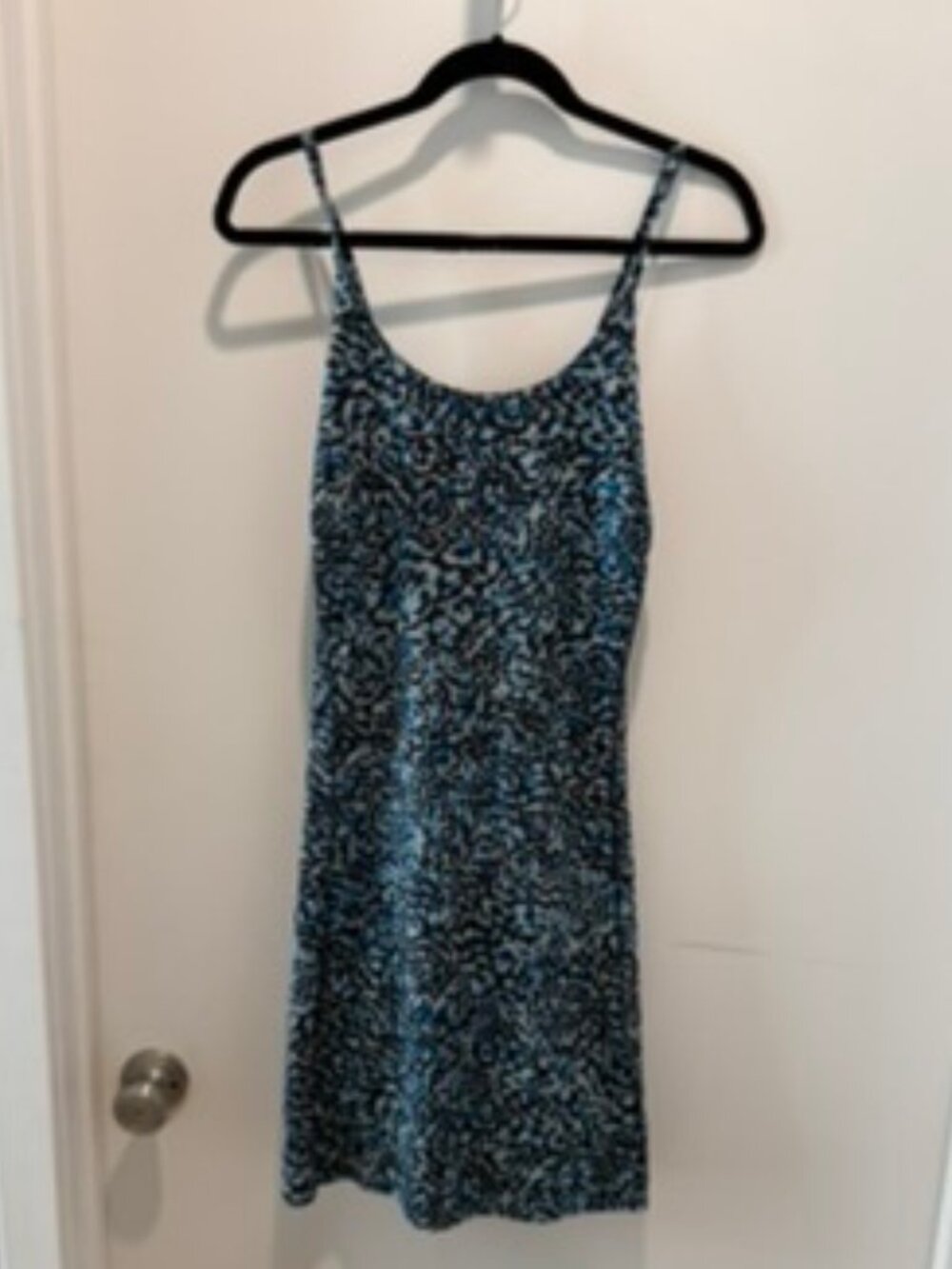 Athleta Infinity Athletic Dress Navy Print Size L